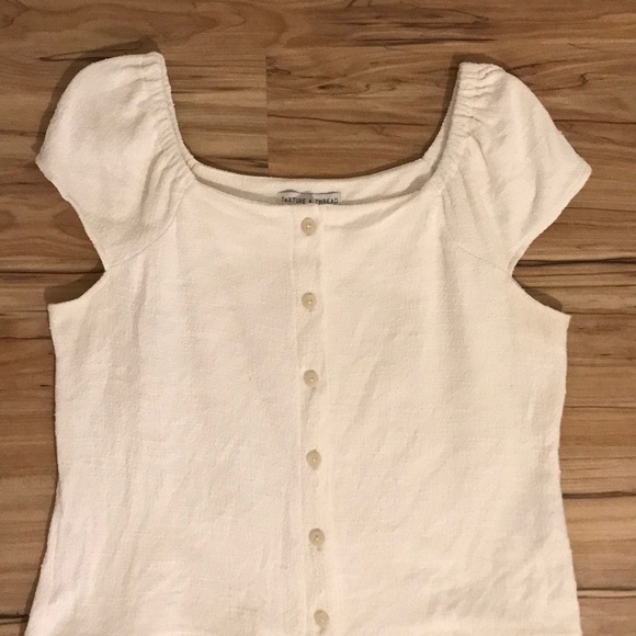 Texture & Thread Button Front Top - Picture 4 of 6